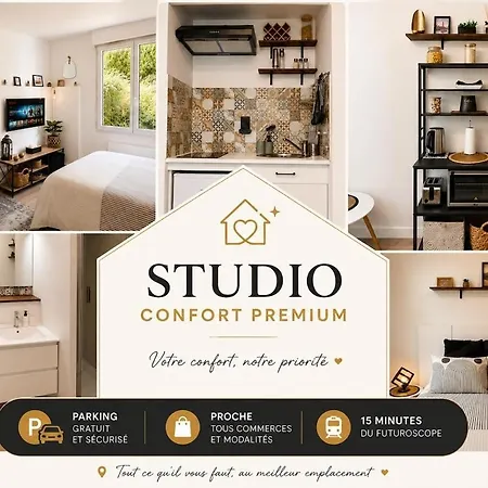 Appartement - Poitiers - Parking Prive Buxerolles
